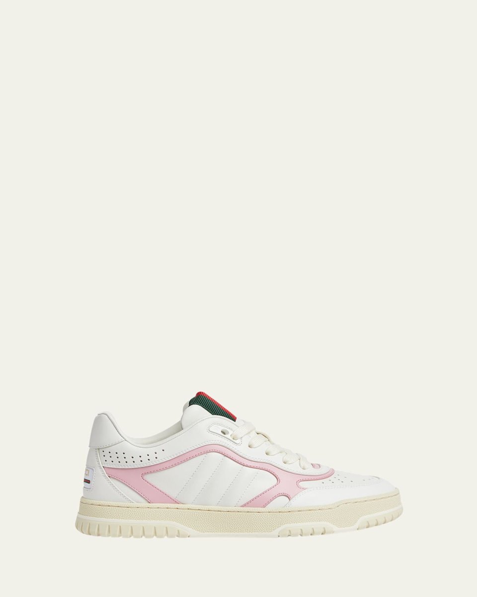 Bicolor Web Low-Top Sneakers